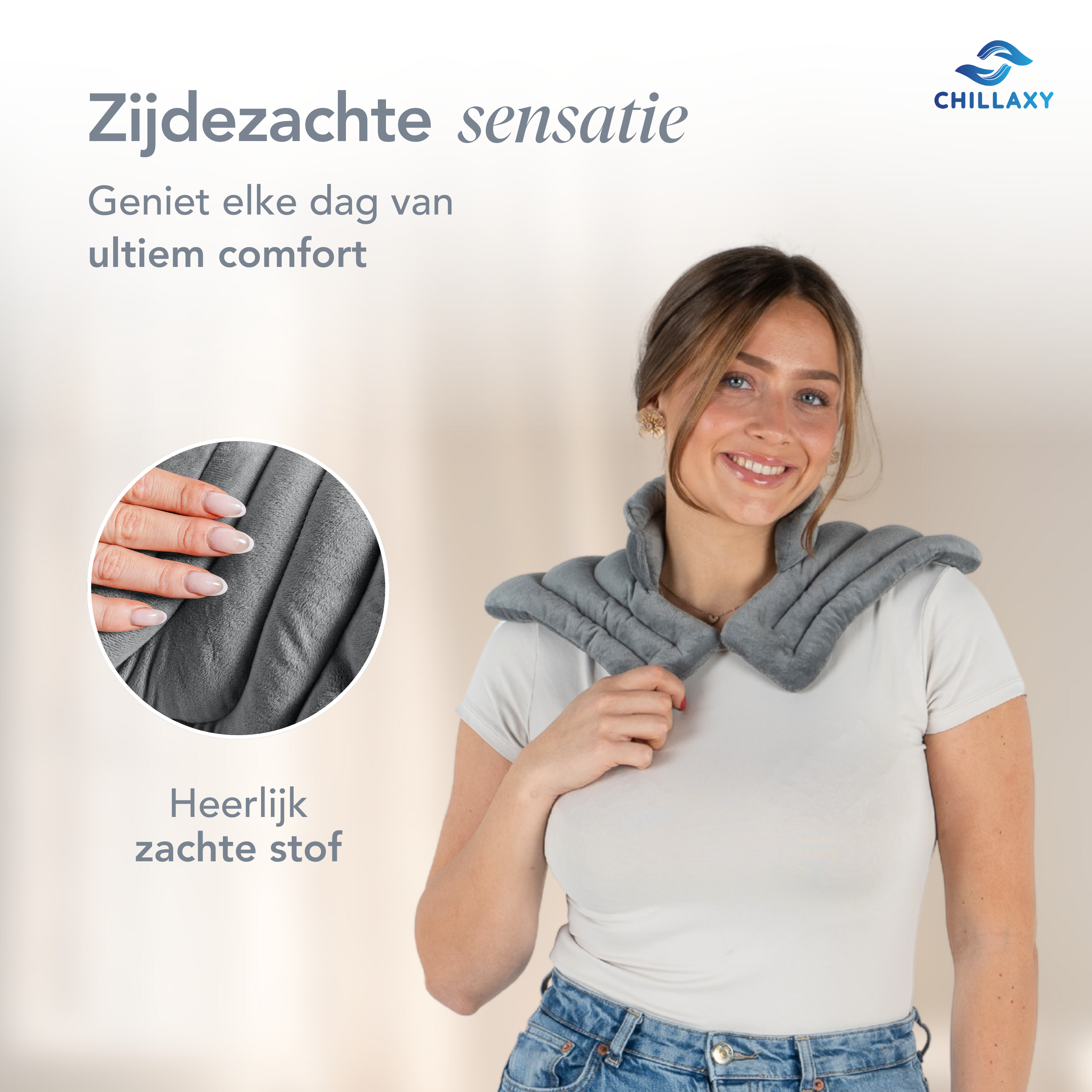 Nek & Schouder Warmtekussen + Gratis oogmasker