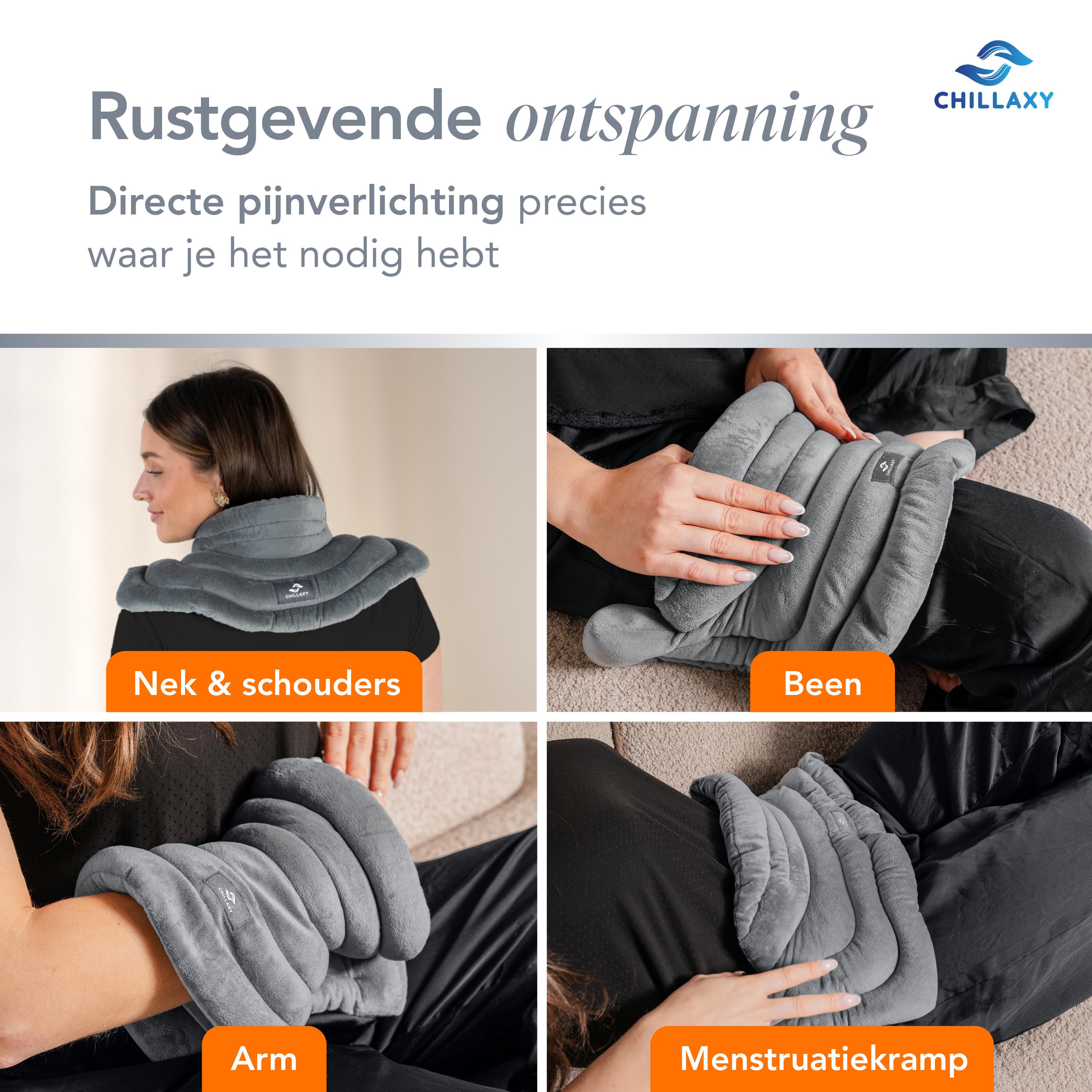 Nek & Schouder Warmtekussen + Gratis oogmasker