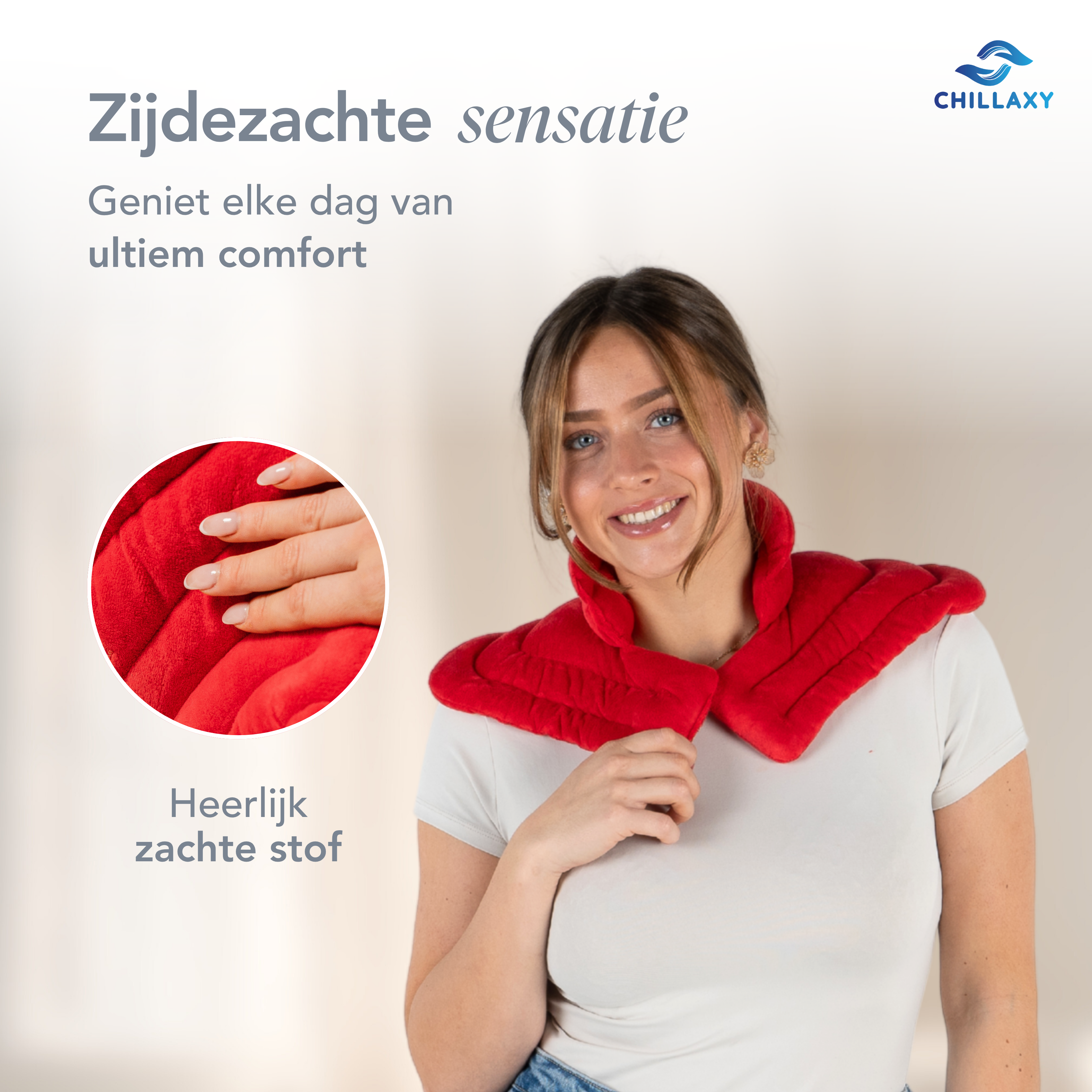Nek & Schouder Warmtekussen + Gratis oogmasker