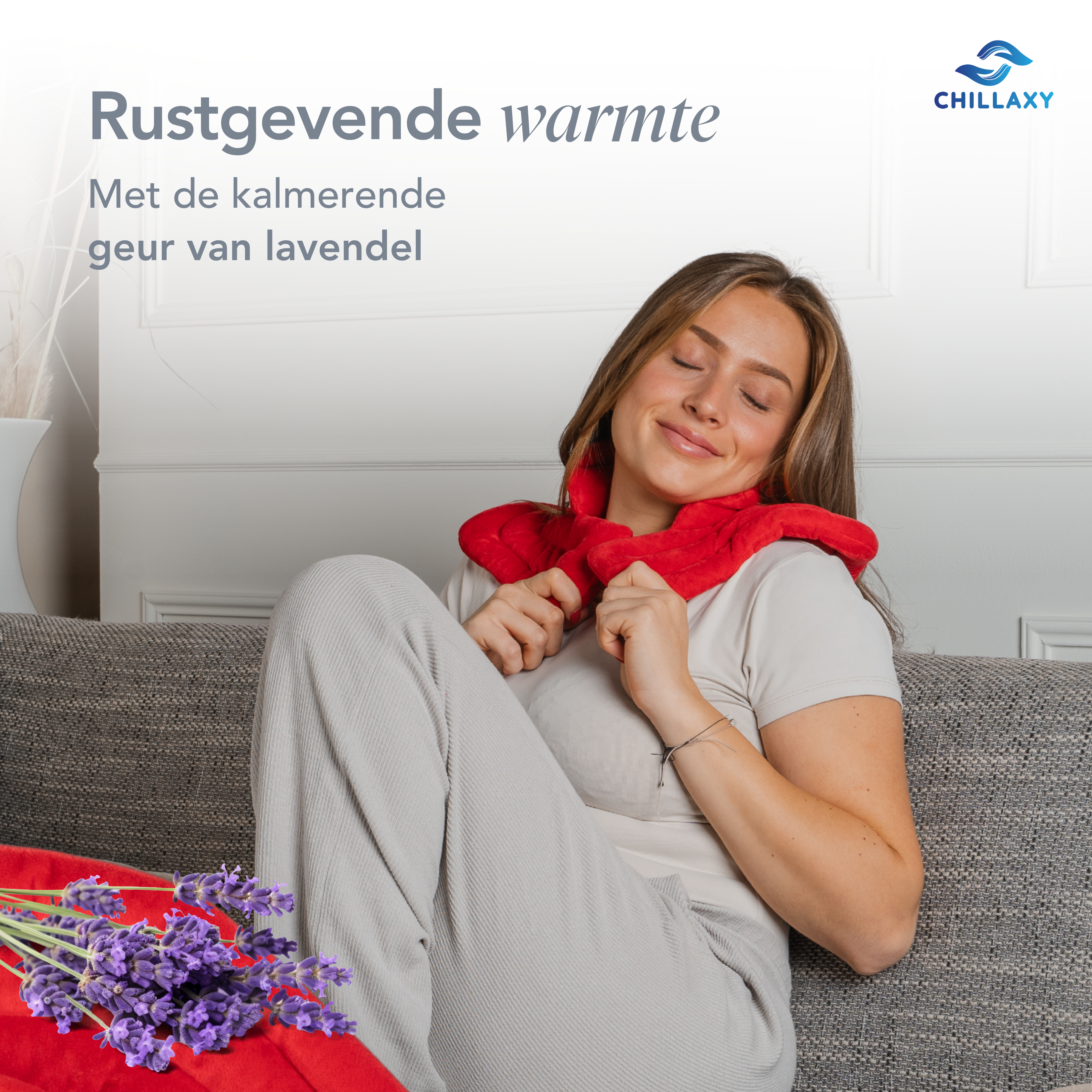 Nek & Schouder Warmtekussen + Gratis oogmasker