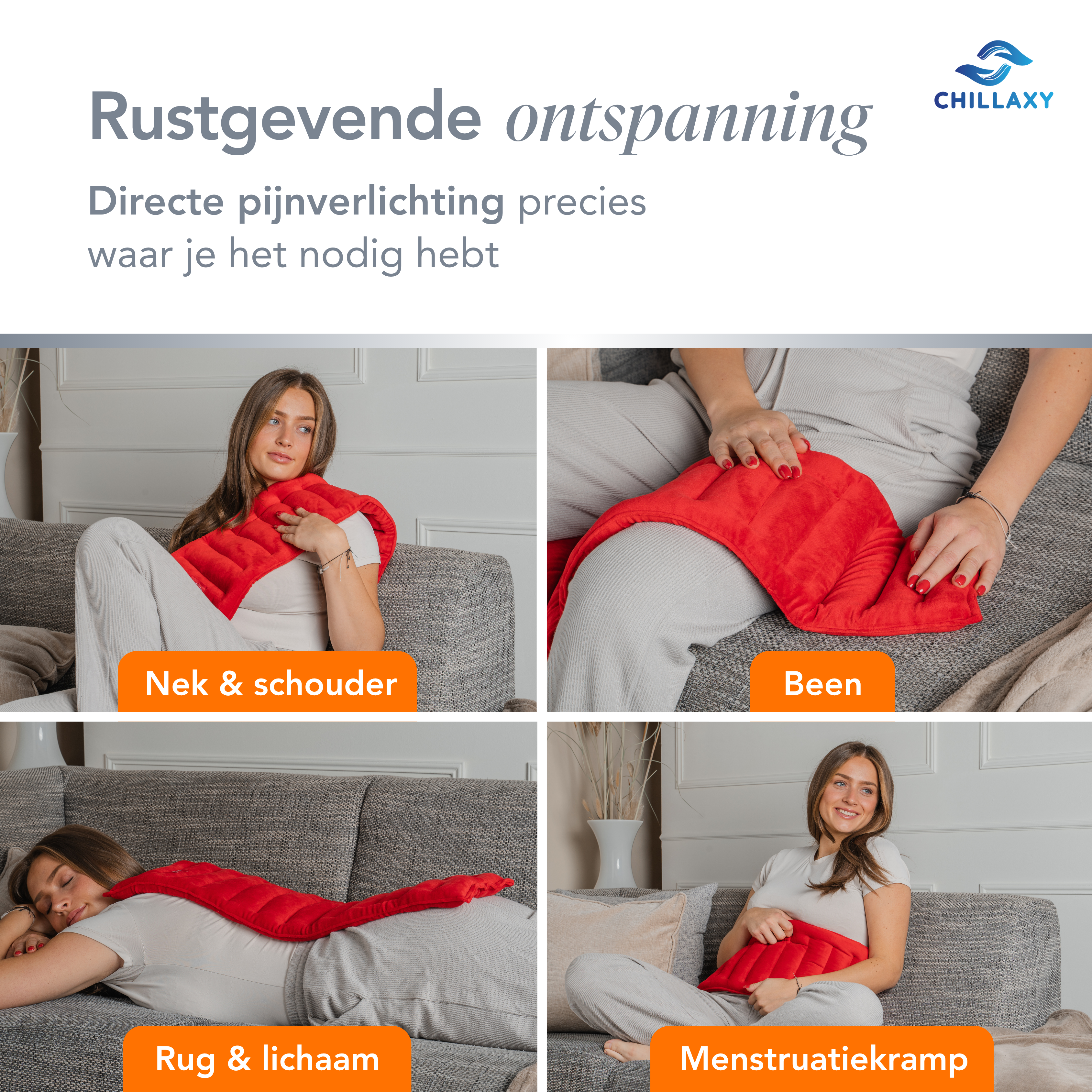 XXL Warmtekussen – Extra Groot Comfort & Pijnverlichting