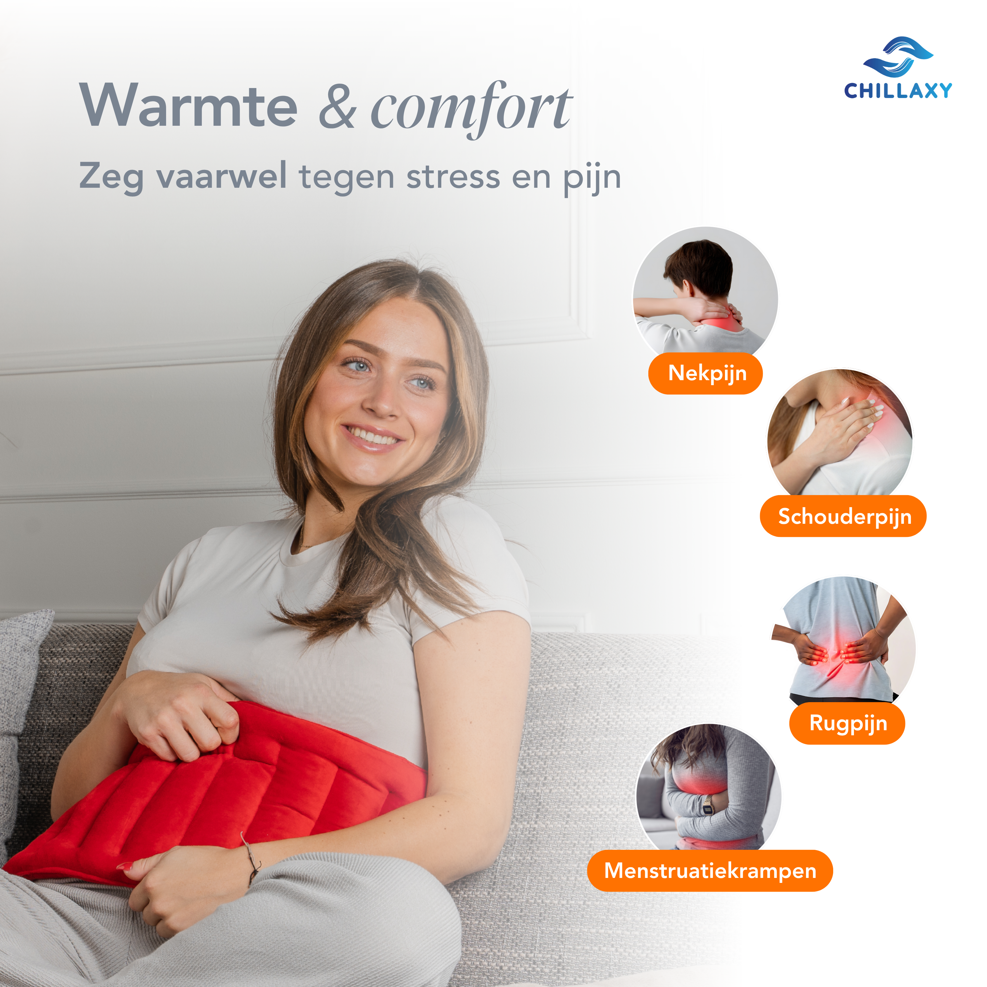 XXL Warmtekussen – Extra Groot Comfort & Pijnverlichting